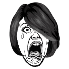 [LINEスタンプ] [アレンジ用]表情で訴えるから察して3