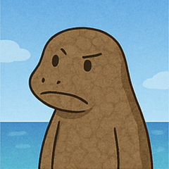 [LINEスタンプ] 海のコモドドラゴン@SFW