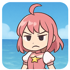 [LINEスタンプ] 海の魔法少女@SFW