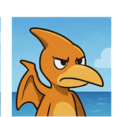 [LINEスタンプ] 海のプテラノドン@SFW