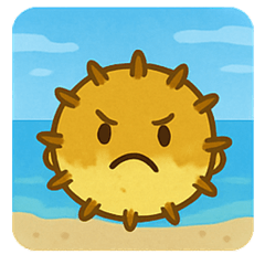 [LINEスタンプ] 海のハリセンボン@SFW