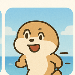 [LINEスタンプ] 海のハムスター2@SFW
