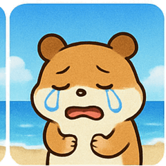 [LINEスタンプ] 海のハムスター@SFW