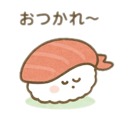 [LINEスタンプ] 表情付きの可愛い食べ物達 日本語 