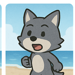 [LINEスタンプ] 海のオオカミ@SFW