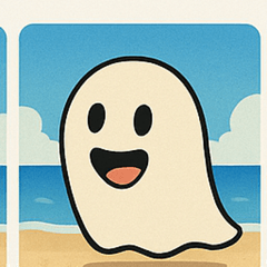 [LINEスタンプ] 海のお化け@SFW