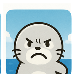 [LINEスタンプ] 海のアシカ3@SFW