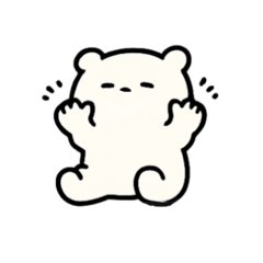[LINEスタンプ] ゆるいくまのようななにか