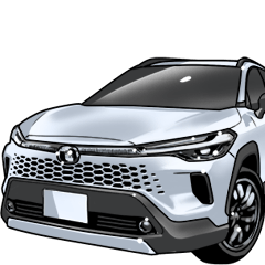 [LINEスタンプ] 車(SUV26)クルマバイクシリーズ