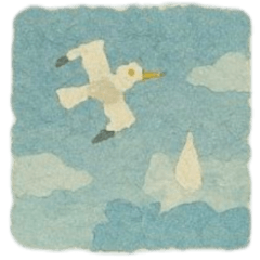 [LINEスタンプ] マスキングテープ ちぎり絵 四季の風景