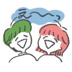 [LINEスタンプ] パパとママのなかよし育児