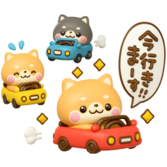 [LINEスタンプ] ちっちゃい♡豆柴日和
