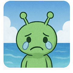 [LINEスタンプ] 海の宇宙人@SFW