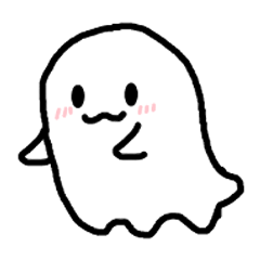 [LINEスタンプ] 愛されおばけの癒やしトーク