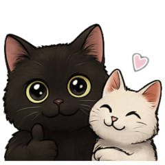 [LINEスタンプ] とある黒猫の日常