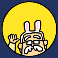 [LINEスタンプ] おじいさんスタンプ さぶろうデカ文字編