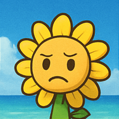 [LINEスタンプ] 海のヒマワリ@SFW