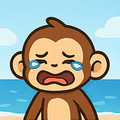 [LINEスタンプ] 海のサル@SFW