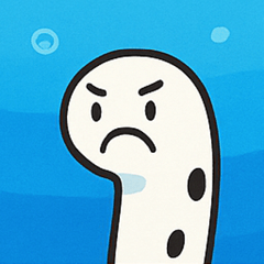 [LINEスタンプ] 海のチンアナゴ@SFW