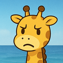 [LINEスタンプ] 海のキリン@SFW