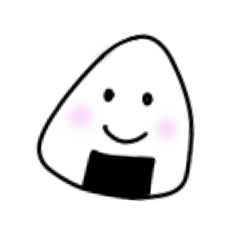 [LINEスタンプ] らくがき風おにぎり