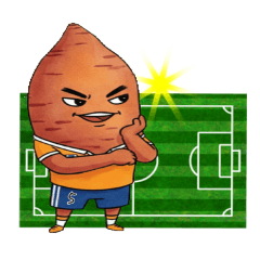 [LINEスタンプ] ベジタブルサッカー部(文字なし)