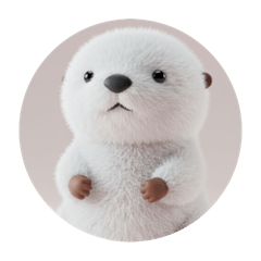 [LINEスタンプ] カラフルなカワウソカプセルトイ 