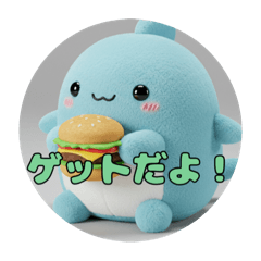[LINEスタンプ] シャチといっしょの暮らしスタンプ 