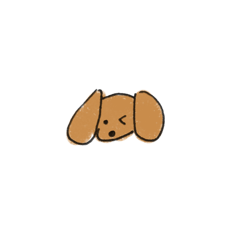[LINEスタンプ] ほのが作ったポポ