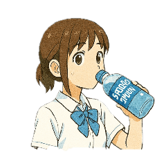 [LINEスタンプ] 夏と彼女