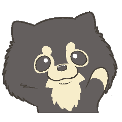 [LINEスタンプ] ポメラニアンのもぐおくん2
