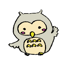 [LINEスタンプ] ミミズクのズック