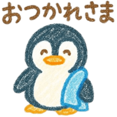 [LINEスタンプ] やさしく伝わるクレヨンのメッセージ 日常
