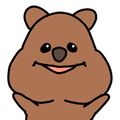 [LINEスタンプ] 日常会話ワラビー