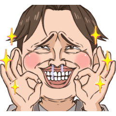 [LINEスタンプ] ぎゃくおじ