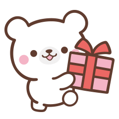 [LINEスタンプ] 文字なし1♪まんまるクマさん