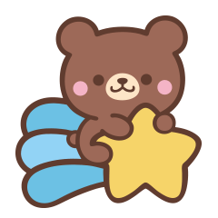 [LINEスタンプ] 文字なし1♪まんまる茶クマさん