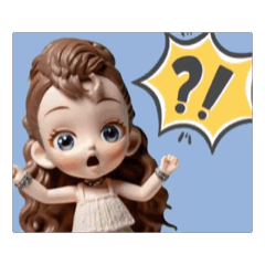 [LINEスタンプ] プチちゃん（ホワイト） 