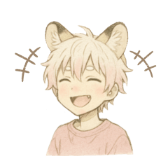 [LINEスタンプ] 白虎のべるくん