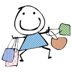 [LINEスタンプ] W. はなちゃん Part. 88 おまめさんの日常