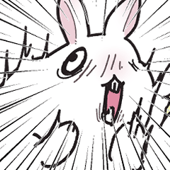 [LINEスタンプ] しろうさちゃんの日常スタンプ2 