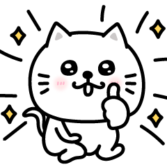 [LINEスタンプ] ぷるねこちゃーん長文挨拶