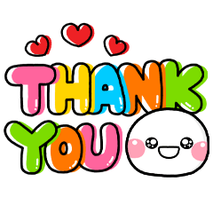 [LINEスタンプ] 新 カラフルポップ♡