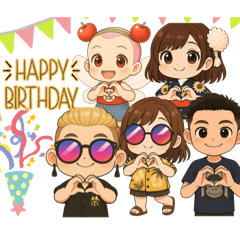 [LINEスタンプ] team ИᗩᑕᕼU