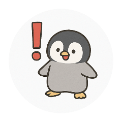 [LINEスタンプ] ペンギンくんのネガティブスタンプ1