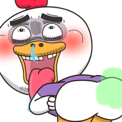 [LINEスタンプ] にわトリックス2