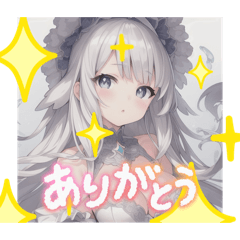[LINEスタンプ] 擬人化シリーズですが？白金様ver.