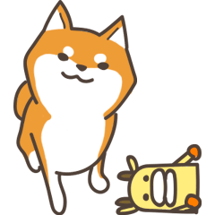 [LINEスタンプ] ある柴犬のスタンプ