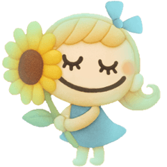 [LINEスタンプ] 残暑もひんやり♡3D夏スタンプ