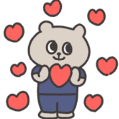 [LINEスタンプ] ◉働くみんなが使えるクマさん◉